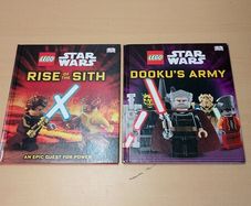 LEGO Star Wars Rise Of The Sith and Dookus Army Books
