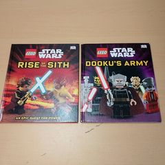 LEGO Star Wars Rise Of The Sith and Dookus Army Books