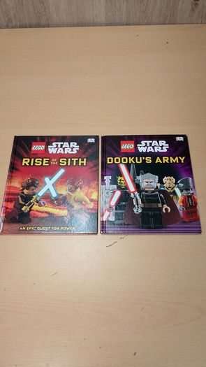 LEGO Star Wars Rise Of The Sith and Dookus Army Books