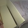 White Wooden Frame 3ft Wide single bed Image 4