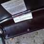 2 brown leatherette chairs Image 2