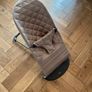 Babybjorn Bouncer Bliss Woven Classic Quilted in Sand Colour Image 3