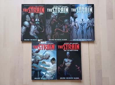 The Strain Vol 1 to 5 Guillermo del Toro TPB Vampire Horror Graphic Novels 2012