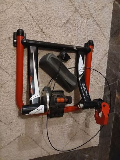 Elite SuperCrono Power Mag Indoor Bike Trainer (with Riser Block)