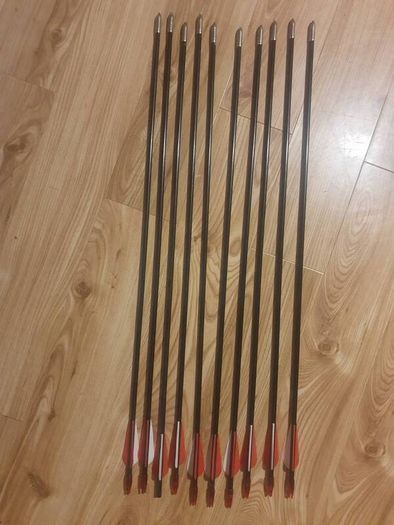 Archery Set,  Bow and Arrows, with straw target