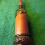 Vintage Brown Glass Alcohol Bottle Image 10