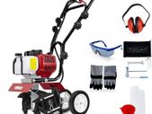 BU-KO 52CC Garden Petrol Tiller Engine 3HP 2 Strokes Lawn Soil Cultivator Rotovator Engine Lightweight Compact Powerful Sure Grip Handles Built to be Durable Dependable and Heavy Duty