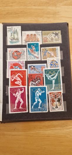 80's CCCP Soviet Post Stamps