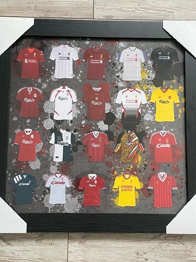 Liverpool Jersey History Frame