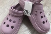 Zara Classic Lilac Crocks Style