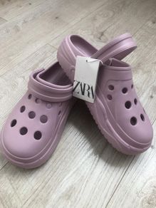 Zara Classic Lilac Crocks Style
