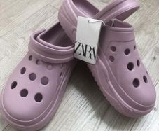 Zara Classic Lilac Crocks Style