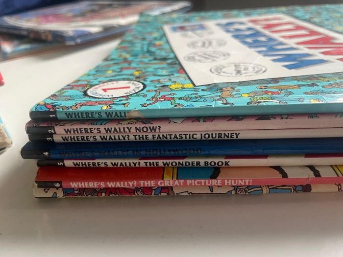 7 x Where's Wally books