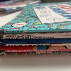 7 x Where's Wally books