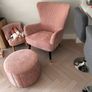 EZ Living armchair and pouffe Image 4