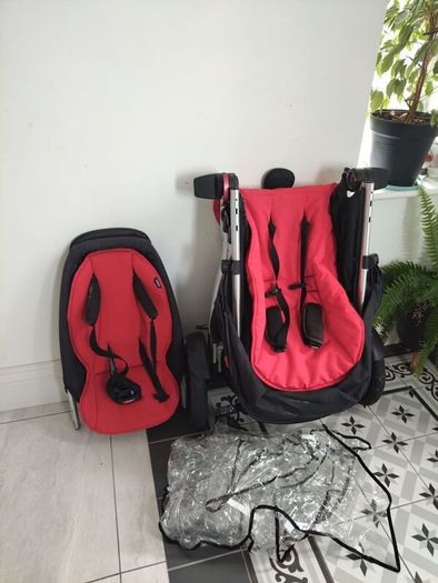 Phil and Ted's Vibe Double Buggy with Raincover