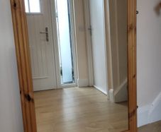 Large Solid Pine Wooden-framed Wall Mirror