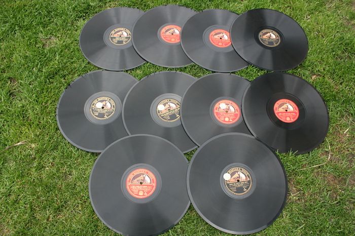 Antique Gramophone records