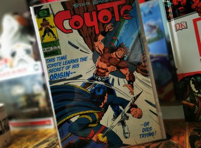 Coyote ! Issue #4 ! Bronze Age Comic from 1984 ! by Epic !
