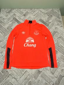 Umbro Everton FC Mens 1/4 Zip 2015/16 Training Top Size Medium