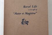 Mater Et Magistra Vintage Book