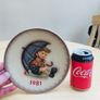 Large Vintage Hummel Wall Hanging Plate Image 3