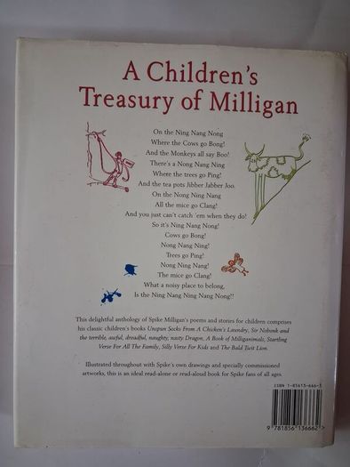 Spike Milligan / A Children's Treasury of Milligan/ 1st.Ted Smart ed. 1999