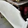 Solid wood double bed headboard Image 2