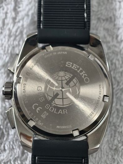 Seiko Astron SBXC067 GPS Solar Titanium - Extra Strap Included