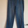 Large, High Waisted Spanx Mid-Blue Denim Shaping Jeans Image 2