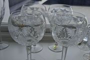 Waterford Crystal Millennium Toasting Goblets Peace x 4