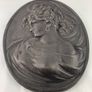 Art nouveau cast iron plaque Image 4