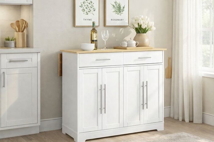 Kitchen Island on Wheels