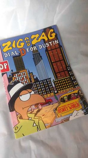 zig and zag - Dial D for Dustin book