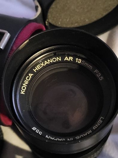Konica camera and lenses rare