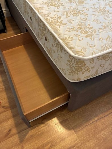 Single Orthopaedic Mattress and Base