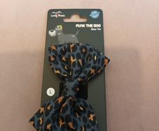 Funky dog bow tie