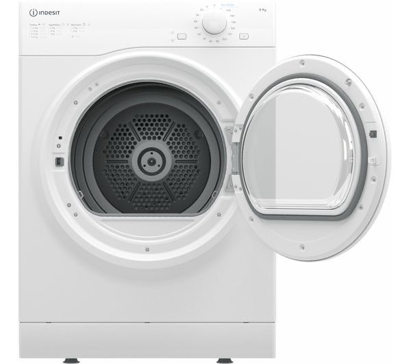 INDESIT I1 D80W UK 8 kg Vented Tumble Dryer - White