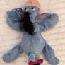 Disney Winnie The Pooh Eeyore Dangly Beanbag Plush Vivid approx. 30 cm. Used Please see photos Image 3