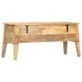 Storage Box 99x35x48 cm Solid Mango Wood Image 5