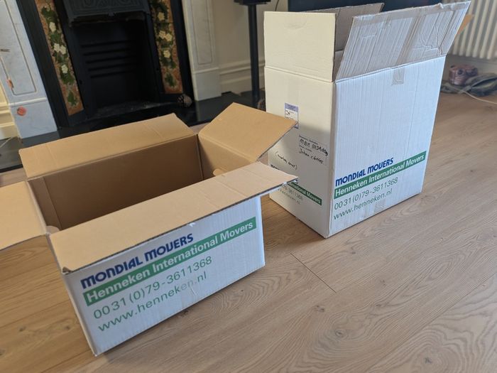 Moving boxes for free!
