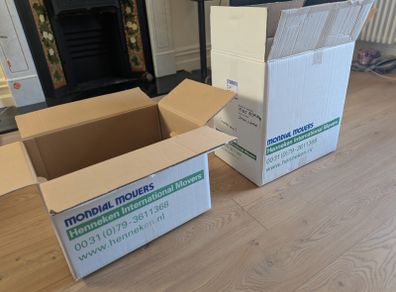 Moving boxes for free!