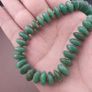Vintage jade Tire Shape Beads Necklace Image 3
