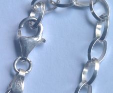 Sterling silver ladies necklace