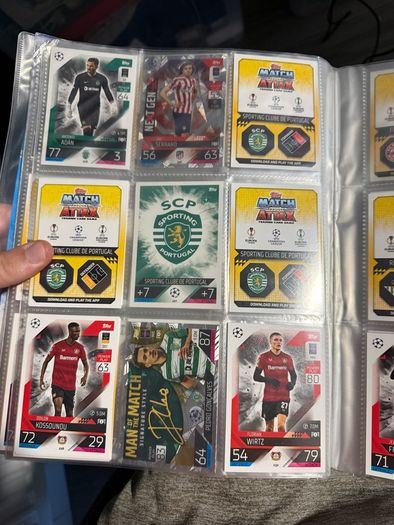football cards + binders (offers Welcome )