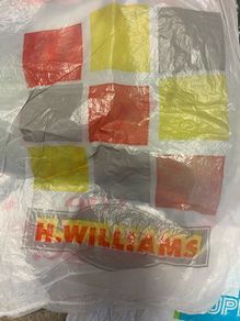 16 different plastic bags