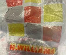 16 different plastic bags