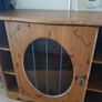 Beautiful Wooden Cabinet, needs TLC Image 2