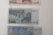 3 euro banknote 5 10 20 from  2002 circulate