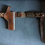 The Walking Dead Replica Maggie Rhee Leather Belt and Holster Image 2